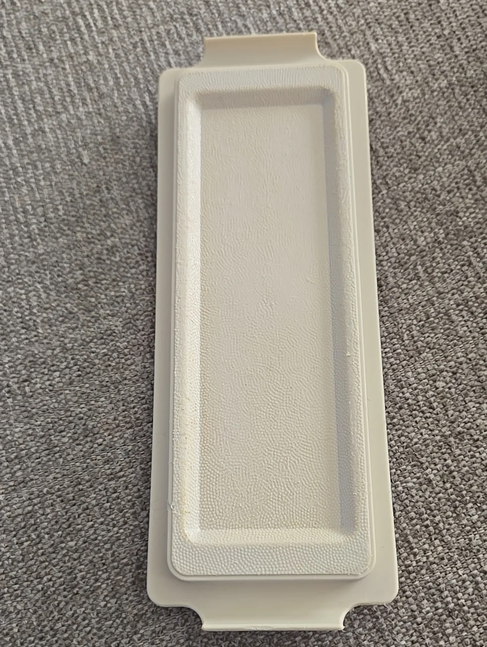 Vintage Tupperware Single-Stick Butter Dish from 1970s Top Bottom 2 Piece Vtg